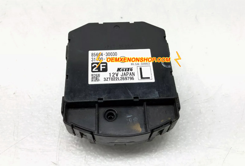 2009-2013 Lexus LX570 J200 Headlight Leveling Control Unit Module Computer AFS Motor 31700-11690 , 85664-30030