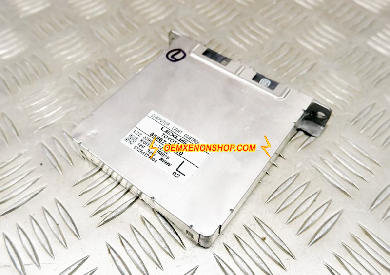 2014-2021 Lexus NX300H AZ10 OEM LED Projector Headlight Ballast Control Unit Module Light Computer 85967-78020 , 33900-7225C , Koito DM019 , 85967-78030 , 33800-7225C