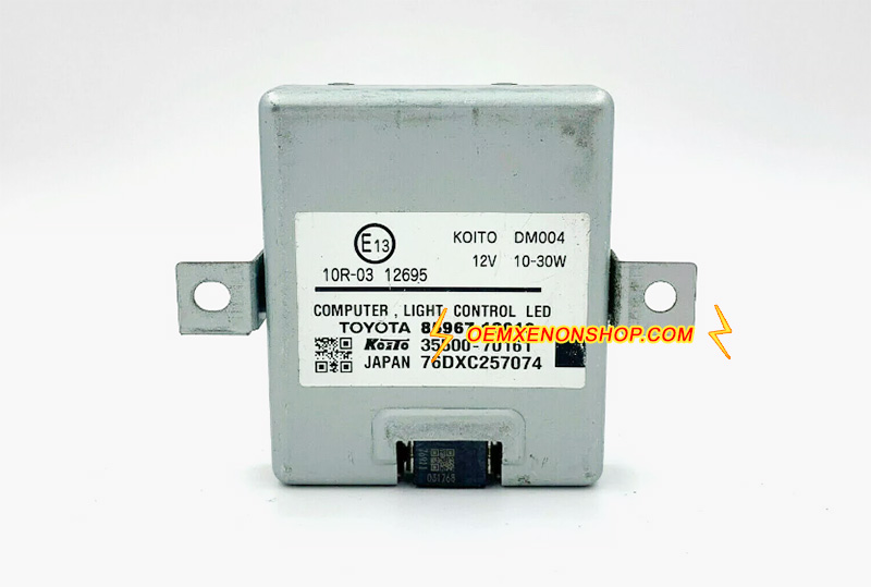 2015-2018 Lexus RC200T RC300 RC350 OEM Dual Bi-LED Headlight Ballast Control Unit Module Light Computer 85967-12010 , 35500-17856 , 85967-02020 , Koito DM004 , 35500-70161