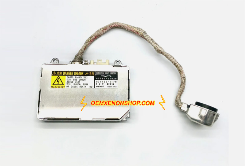 2004-2009 Lexus RX300 RX330 RX350 RX400h XU30 OEM HID Xenon Headlight Xenon Ballast Control Unit Module 04002-85948 , 85967-0E020 , 81107-48190 , 81107-48130 , 85967-07010 , 85967-41010 , 81107-33350 , 0400285948, 81107-48180 , 81107-24100 , 3900077511 , 85967-51010