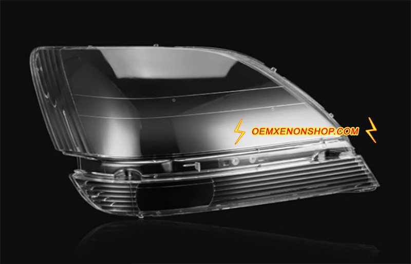 1998-2003 Lexus RX300 UX10 Headlight Lens Cover Plastic Lenses Glasses Replacement 8111048130 , 8115048031 , 81150-48080 , 114-59017L