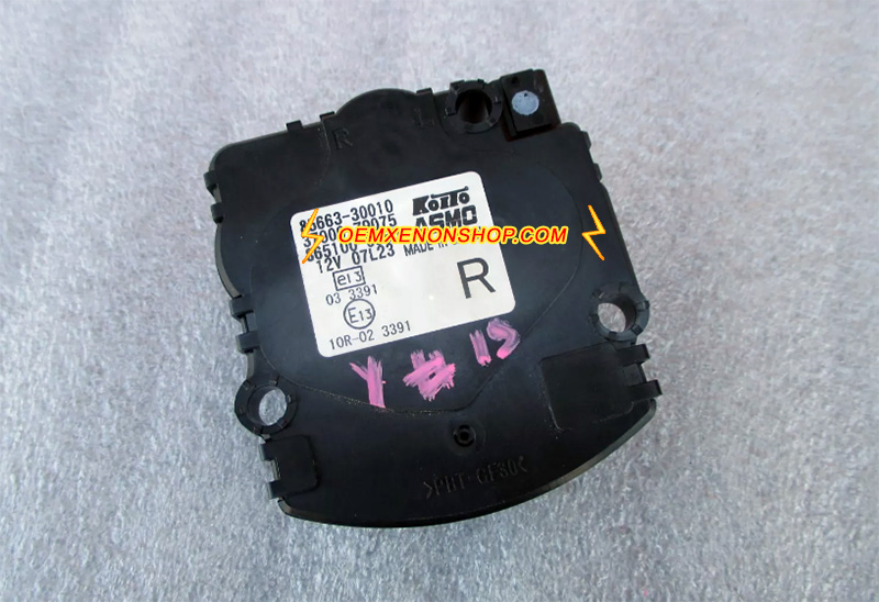 2010-2012 Lexus RX350 RX450h AL10 Headlight Leveling Control Unit Module Computer 85663-30010 , 37000-79075 , 865100-0850