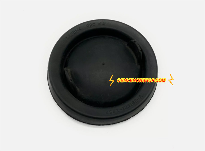 2009-2012 Lincoln MKS Headlight Back Cover Lid Cap Boot Dust Water Access 4S4Z-13N019-AA