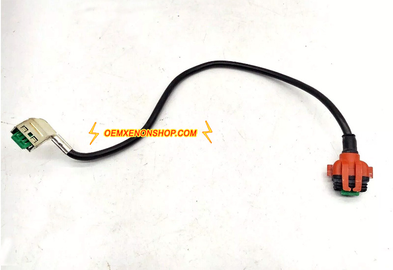 2007-2014 Lincoln Navigator U326 Headlight Xenon HID Ballast Control Unit To D3S Bulb Harness Cable Wires Cord Wiring Hookup