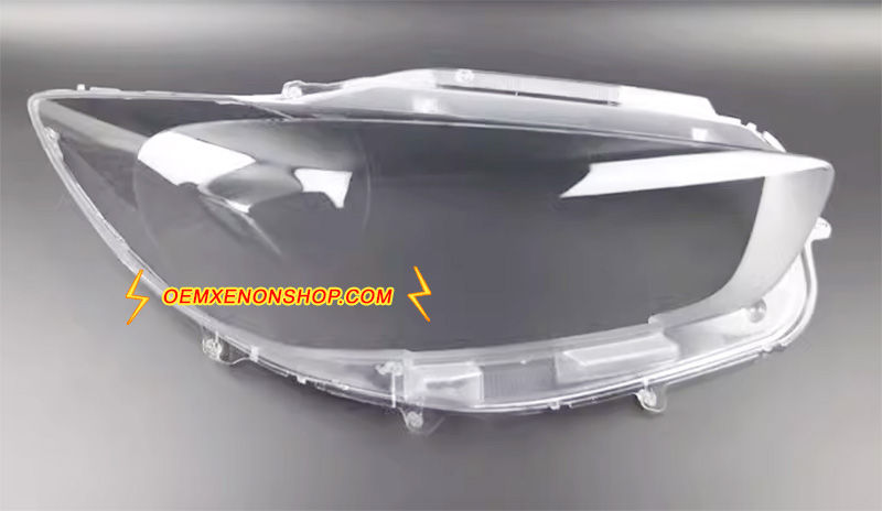 2013-2017 Mazda CX-5 OEM Xenon Halogen LED Headlight Lens Cover Plastic Lenses Glasses Replacement KA0G-51-030C , KA0G-51-040C , KJ0151041C , KA0G-51-041H , KD33 51 030F , KD31-51030 , KA0G51031H , KJ0151031C , KA0G-51030G , KR22-51-041C , KA0G-51-040C