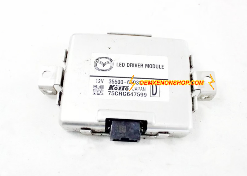2016-2022 Mazda CX-3 CX3 OEM Full LED Headlight Ballast Control Unit Computer Controller Module 35500-65033