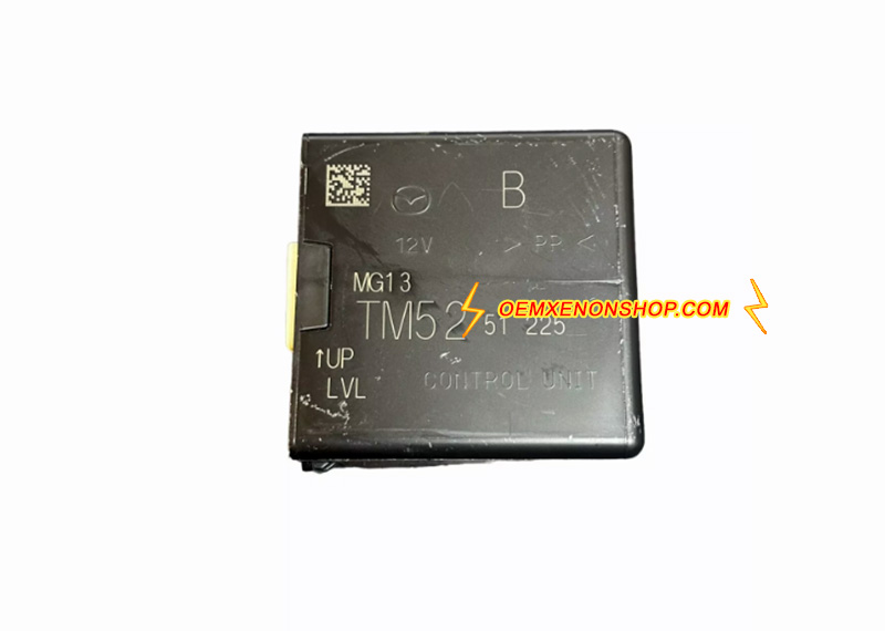 2016-2023 Mazda CX-9 LED Headlamps Leveling Control Unit Driver Module TM52-51-225B, TM52-51-225 
