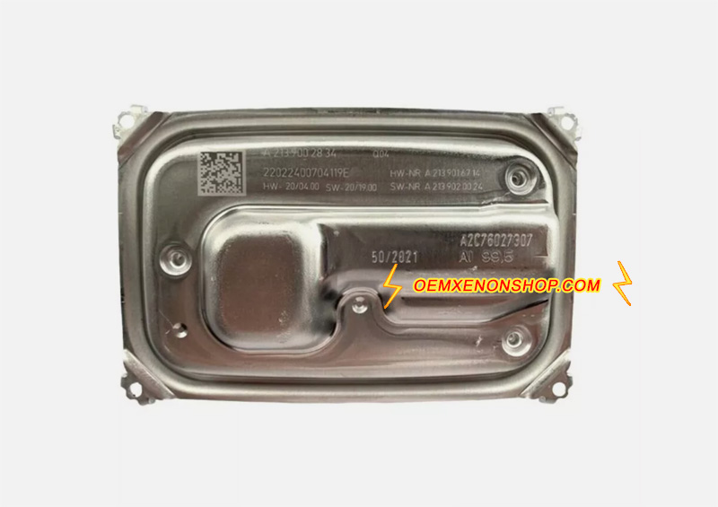 2020-2025 Mercedes-Benz W118 C118 X118 Original Full LED HeadLights Ballast Control Unit Driver Module A2139002834 , A2139002634 , A2139005832 , A2139005732 , A2139002334 , A2139002434 , A2139002534 A2139002734 , A2139007833 , A2139007933, A2C76027307, A2139002634 , A2C7637700800 , A2139004238 , A2139003233, A2139005832, A2139001924
