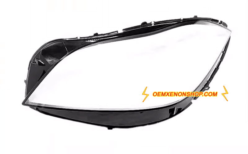 2015-2018 Mercedes-Benz CLS-Class W218 C218 X218 CLS220 CLS300 CLS350 CLS500 CLS550 CLS63 Headlight Lens Cover Plastic Lenses Glasses Replacement A2188205361 , A2189001802 , A2189060602 , A2189067402 , A2189067302 , A2188204159 , 030255623407 , LE13F6304 , A2189067502 , A2189067602 , A2189067102 , A2189067202 , A2189060502 , A2188204059 , A2188203759