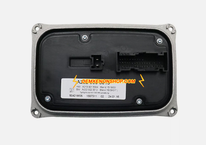 2017-2020 Mercedes-Benz E-Class W213 E180 E200 E220 E250 E300 E350 E400 E450 E43 E53 E63 Original Full LED Multibeam Intelligent Ballast Control Unit Module Computer A2139002616 , A2139005711 , A2139008802 , A2229000515 , A2139004729 , A2229003013 , A2139007308 , A2139007208