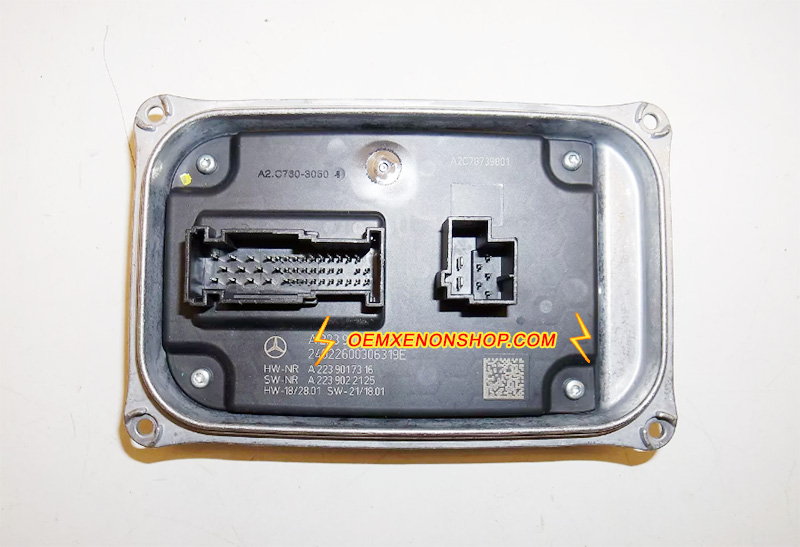 2023-2025 Mercedes-Benz GLC-Class X254 C254 OEM Digital LED Projector HeadLight Low Beam Control Unit Module Ballast A2239004632 , A2239006039, A2239004732, A2239006139 , A2239006130, A2239002526, A2239007635, A2239002526 , A2239004832 , A2239006239 , A2239006239