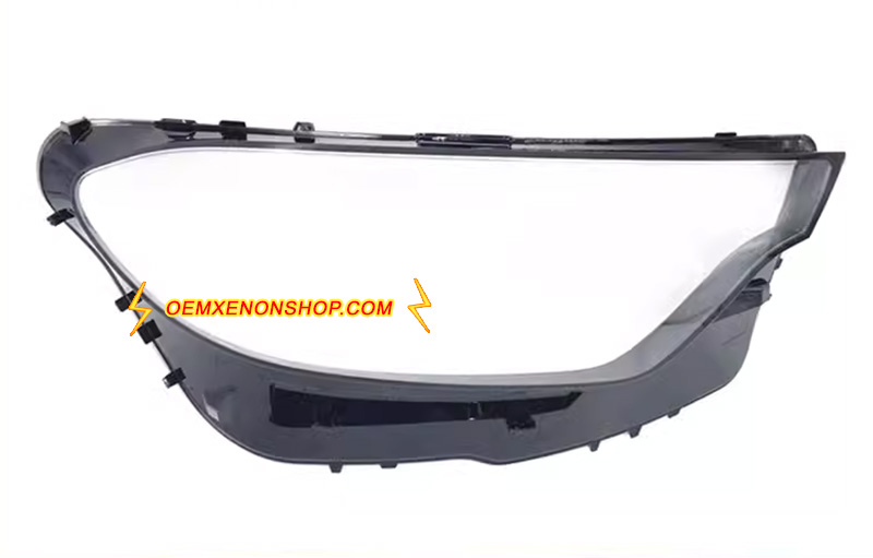 2023-2025 Mercedes-Benz GLC-Class X254 C254 GLC200 GLC300 GLC220 GLC350 GLC43 GLC63 Replacement LED Projector Reflector Headlight Lens Cover Plastic Lenses Glasses A2549062802 , A2549062702 , A2549062402 , A2549061900 , A2549062000 , A2549064401