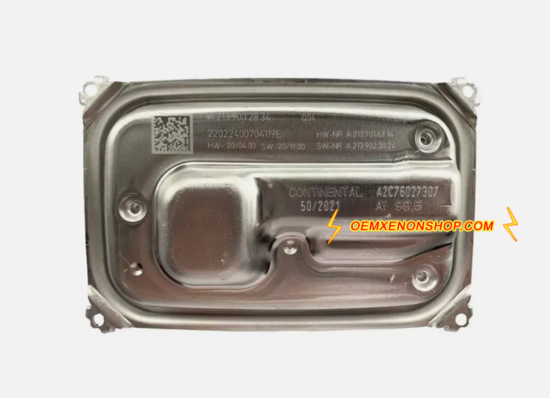 2024-2025 Mercedes-Benz GLE-Class C167 V167 LED Reflector HeadLight Control Unit Module Ballast A2139002834