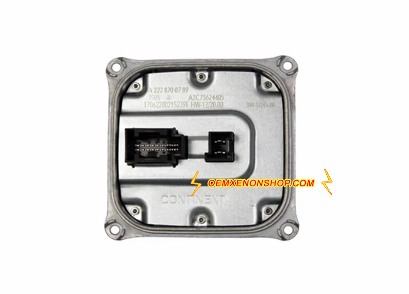 2016-2019 Mercedes-Benz GLS-Class X166 W166 OEM LED Multibeam HeadLight Low Beam Control Unit Module Ballast A2139005711 , A2229003013 , A2228700789 , A2059005110 , A2059004330 , A2059008604 , A2059006905 , A2229004505