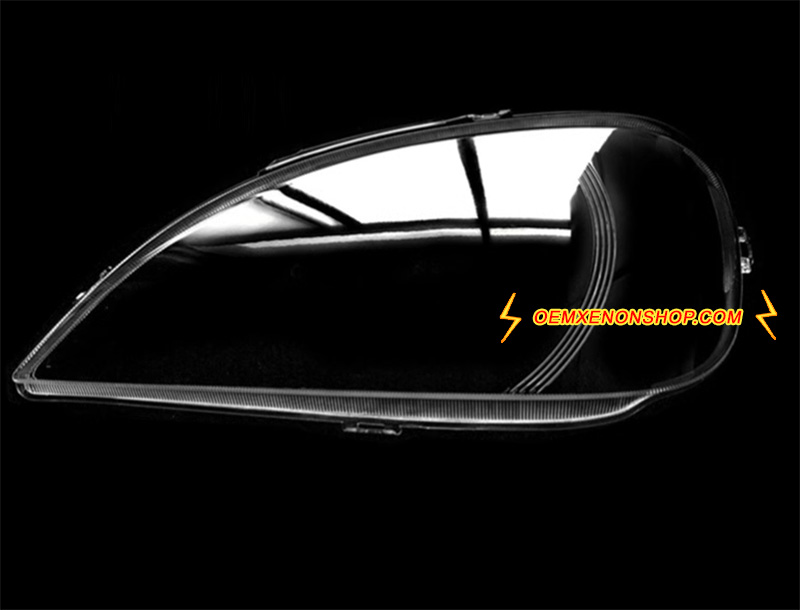 1997-2001 Mercedes-Benz ML-Class W163 ML230 ML270 ML320 ML430 ML55 AMG Replacement Halogen Xenon Headlight Lens Cover Plastic Lenses Glasses 114-58807L, 964 017-00 LI , 1638200349 , W163.820.03.49 , 1638200389 , 1638200489 , A1638202261 , 963 231-00 , A1638200049 , A1638201861