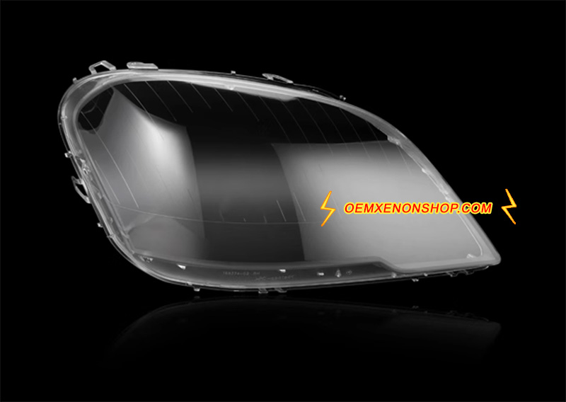 2009-2011 Mercedes-Benz ML-Class W164 ML280 ML320 ML350 ML420 ML450 ML500 ML550 ML65 AMG Replacement Halogen Xenon Headlight Lens Cover Plastic Lenses Glasses A1648202359 , A1648202459 , A1648203559 , A1648203659 , A1648208161 , A1648206661 , A1648202761 , A1648207161, A1648260191 , A1648207561 , A1648200559 , A1648206061 , 1Z926306456 , A1648207761