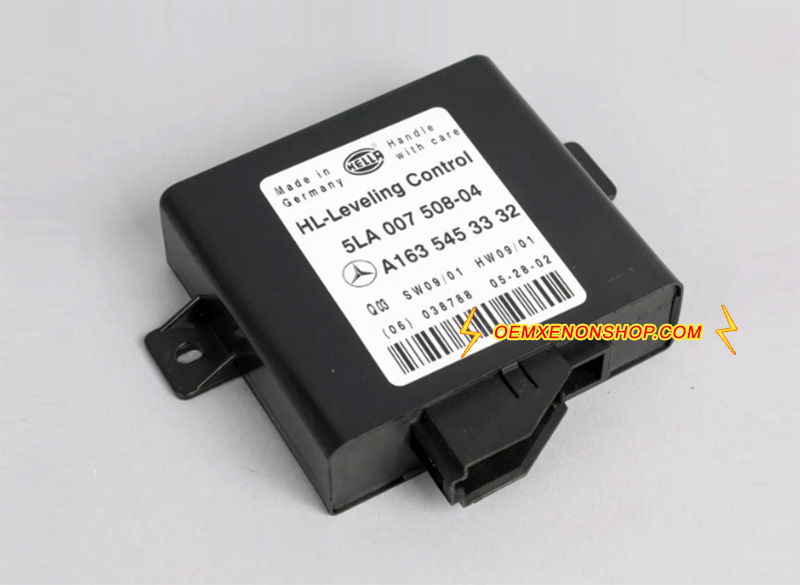 2002-2006 Mercedes-Benz ML-Class W163 HeadLight HL-Leveling Control 5LA 007 508-04 A163 545 33 32