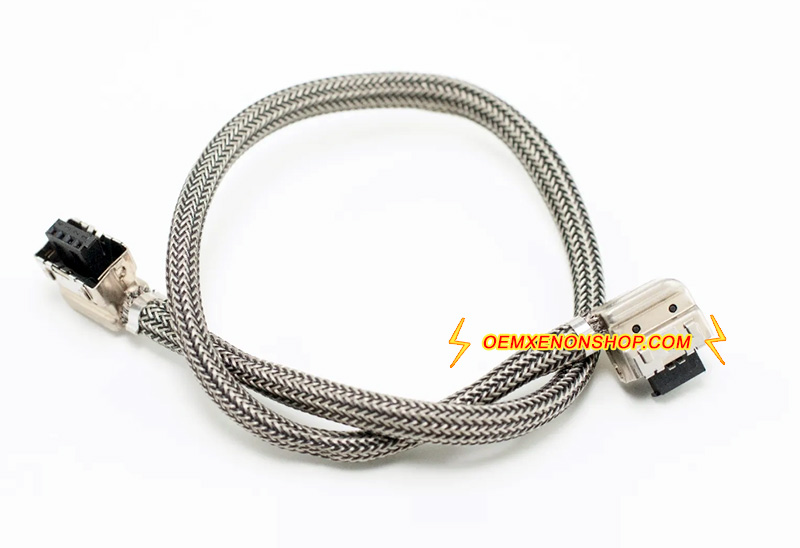 2005-2008 Mini One R50 R52 R53 Headlight Xenon HID Ballast Control Unit To D1S Bulb Igniter Harness Cable Wires