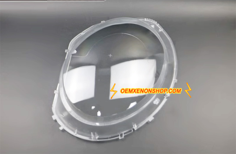 2007-2012 Mini One Hatch Cooper Convertible R55 R56 R57 R58 R59 Halogen Headlight Lens Cover Plastic Lenses Glasses Replacement 0302517279 , 0301225673 , 0301225701 , 0301225702 , 0301225703 , 0301225704 , 0301225674 , 16270504 , 0302517271 , HBPO162704 , 162703-04 , 63122751266 , 162704-01 , 162703-01 , 162705-04 , 160818-04 , 63122751870 , 0302517002 , 162704-02 