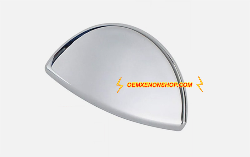 2011-2015 Mini One Hatch Cooper Convertible R55 R56 R57 R58 R59 Genuine Chrome Headlight Washer Surround Cover Cap For Mini R56 R55 R57 R58 R59 2752560 , 61672752560 , 61672752559