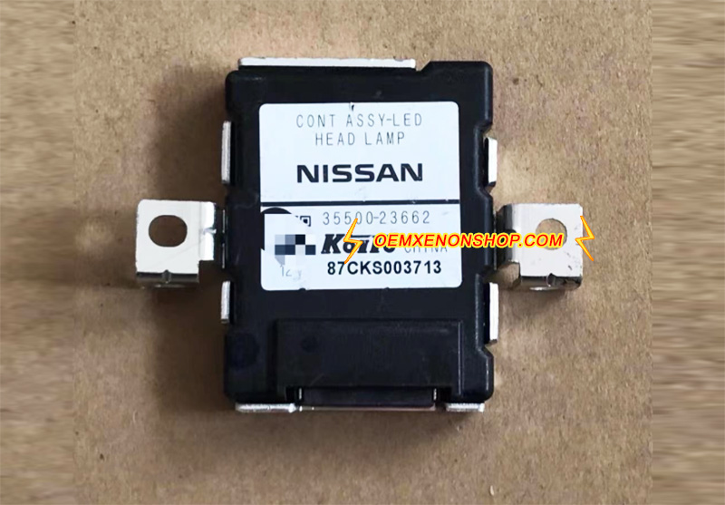 2019-2024 Nissan Altima L34 SR SV Full LED Headlight Control Unit Module Ecu Computer 35500-23662 Cont ASSY-LED HEAD LAMP