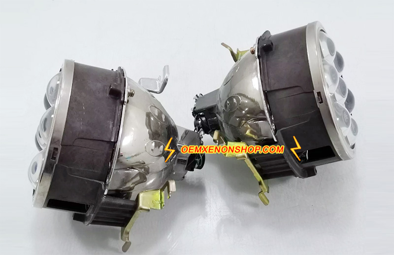 2001-2010 Nissan Cima F50 Q45 Headlight LHD RHD Original OEM HID Signal Beam Xenon D2S Projector Lens Reflector Bowls PNP Plug And Play Replace(Gatling Multi Lens OEM Headlights 7 PROJECTOR RETROFIT ARISTO )