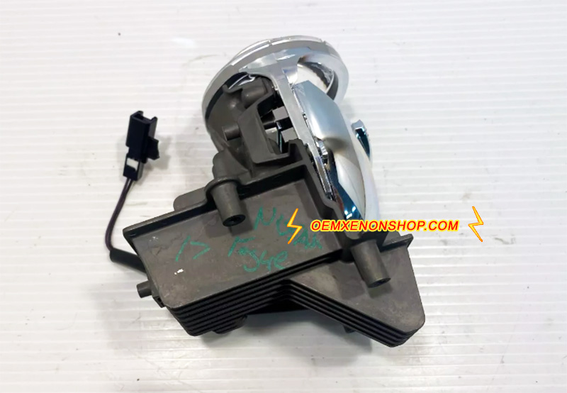 2017-2020 Nissan Rogue T32 X-Trail Mk2 Facelift LED Headlight LHD RHD Original OEM Projector Lens Reflector Bowls PNP Plug And Play Replace