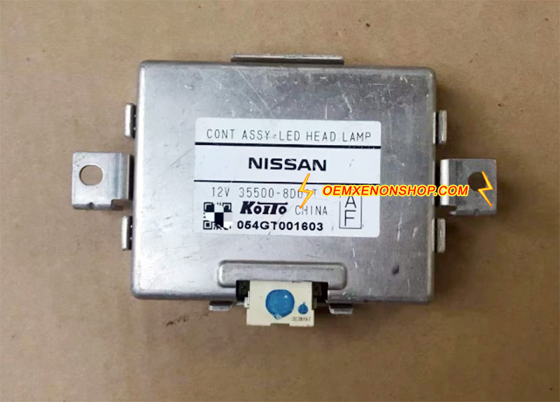 2017-2020 Nissan Rogue T32 X-Trail Mk2 Facelift Original LED Dual Projector Headlight Cont Assy-LED Headlamp Ballast Control Unit Module 35500-8D01T , 33800-8D01T