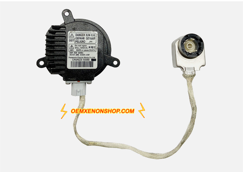thumbnail interactive-video image 1 of Realray Xenon HID Ballast Control Unit – 28474-89904 – Fits Nissan Infiniti – D2R/D2S, 35W, AC85V Output – UPC 716788668713 1 of 2