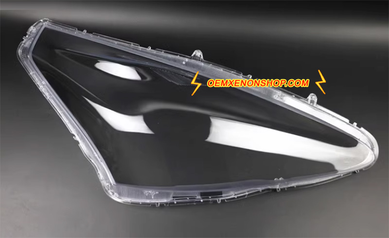 2011-2023 Nissan Tiida C12 Headlight Lens Cover Plastic Lenses Glasses Protector Replacement