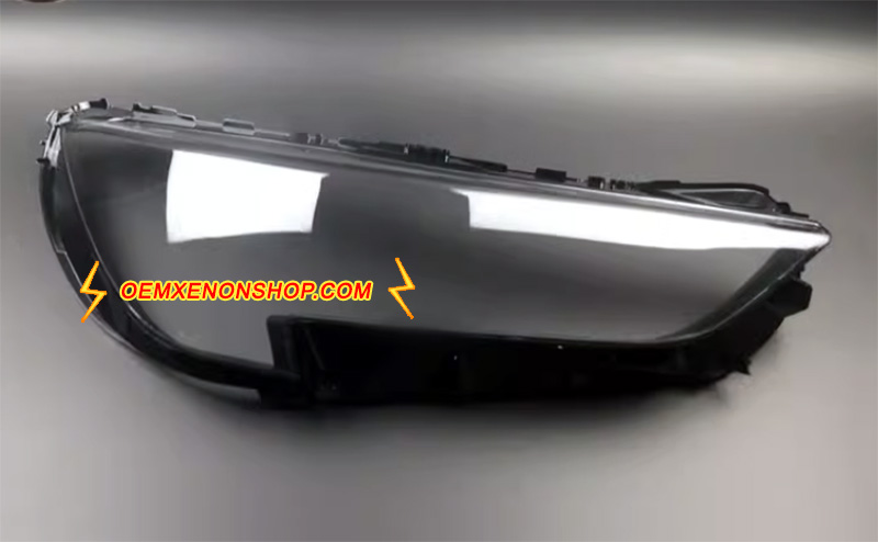 2021-2024 Opel Vauxhall Insignia B Mk2 Z18 Facelift LED Headlight Lens Cover Plastic Lenses Glasses Protector Replacement 1EX 354 882-011 , 1EX 354 882-051 , 1EX 354 882-061 , 39218153 , 39218148 