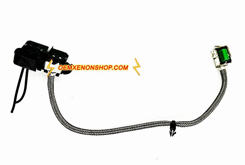 2013-2017 Opel Insignia Mk1 Headlight Xenon HID Ballast Control Unit To D3S Bulb Igniter Harness Cable Wires Plug
