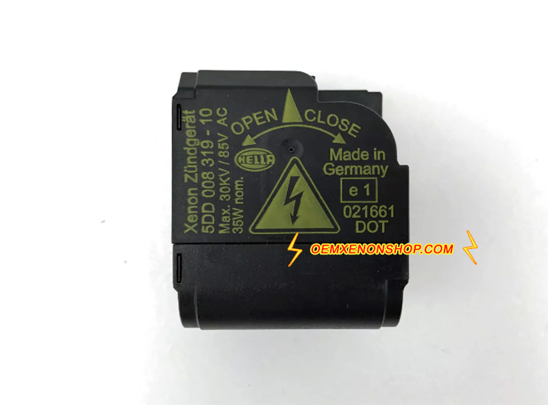 2002-2005 Opel Vectra C enuine HID Xenon Headlamp D2S Igniter(Zundgerat) Bulb Socket Holder 5DD008319-50 , 5DD008319-10