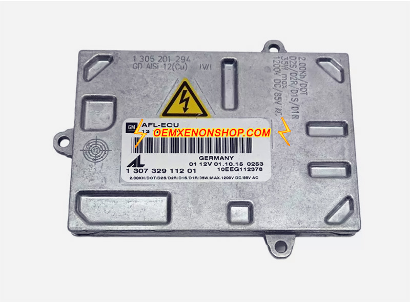 2005-2014 Opel Zafira B Mk2 OEM HID Bi-Xenon HeadLight Dipped Beam Ballast Control Unit Module 1 309 229 112 01 , 307329112 , 13153357