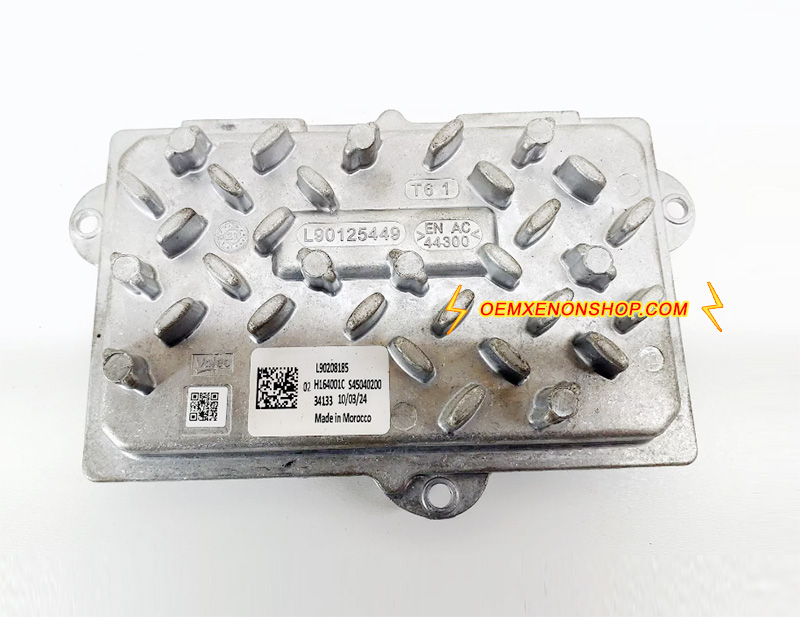 2022-2024 Peugeot 3008 P84 Mk2 Facelift OEM LED Projector HeadLight Ballast Control Unit Module L90125449 , L90208185 , 27184597