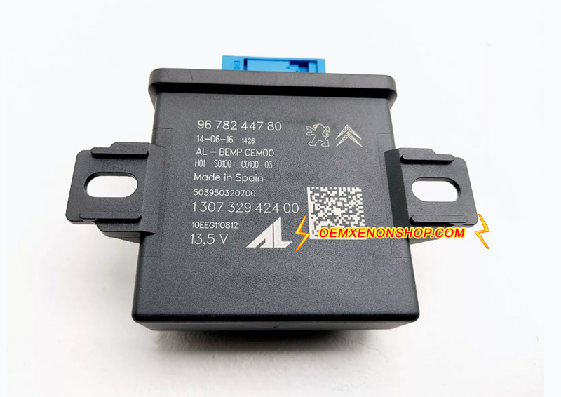 2013-2021 Peugeot 308 T9 Mk2 Headlamps Leveling Control Unit Driver Module 9678244780 , 130732942400 , 9817344880 , 147000034600