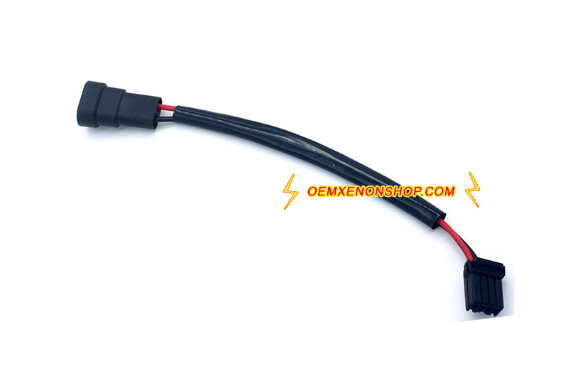 2011-2016 Porsche 991.1 911 Carrera Headlight Xenon HID Ballast Control Unit 12V Input Wires Cable Plug