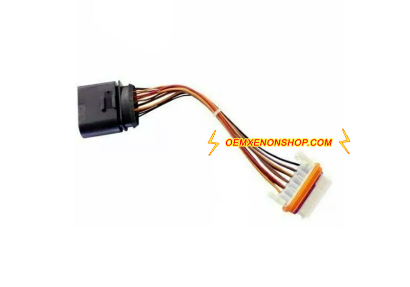 2002-2007 Porsche Cayenne 955.1 Headlight Assembly Input Harness Cable Wires 95563123911 , 95563123910 , 95563123901