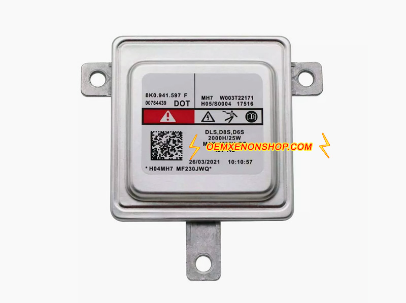 2015-2018 Porsche Cayenne 958.2 HID Bi-Xenon Not AFS HeadLight Ballast Control Unit Module D8S , D6S , DLS , W003T22171 , 8K0.941.597.F , 6913112599d , 99161832303