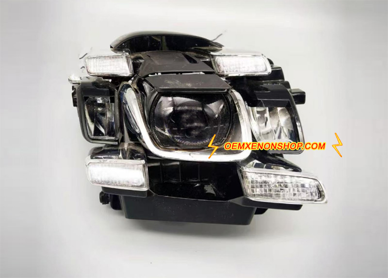 2015-2018 Porsche Cayenne 958.2 Full LED Matrix Headlight LHD RHD Original Projector Lens Reflector Bowls PNP Plug And Play Replace