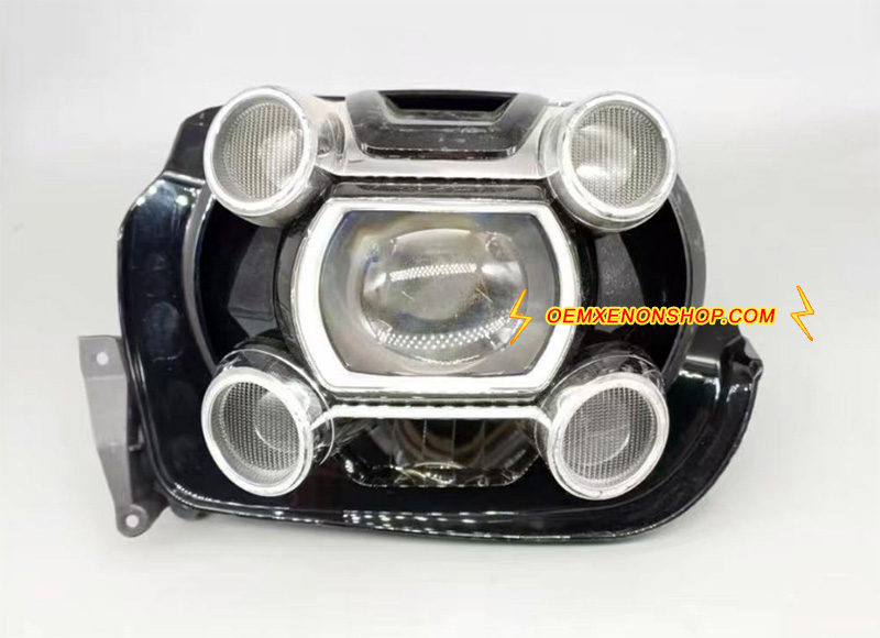 2019-2023 Porsche Macan 95B Full LED Matrix PDLS Headlight LHD RHD Original Projector Lens Reflector Bowls PNP Plug And Play Replace 200406AZ0464
