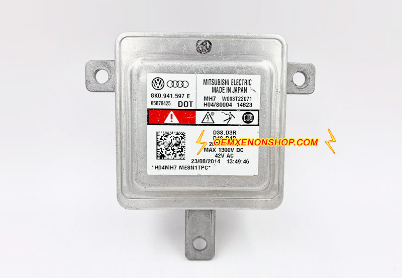 2015-2018 Porsche Macan 95B OEM HID Bi-Xenon Xen HeadLight Control Unit D3S Ballast Controller Module W003T22071 , 8K0941597E
