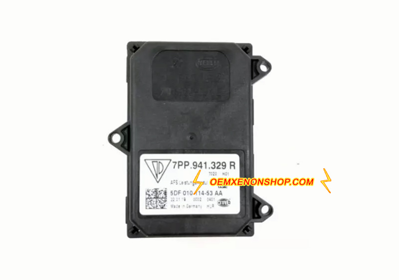 2015-2018 Porsche Macan 95B HeadLight AFS Leistungsmodul Control Unit Module 7PP941329R , 5DF010114-53 AA