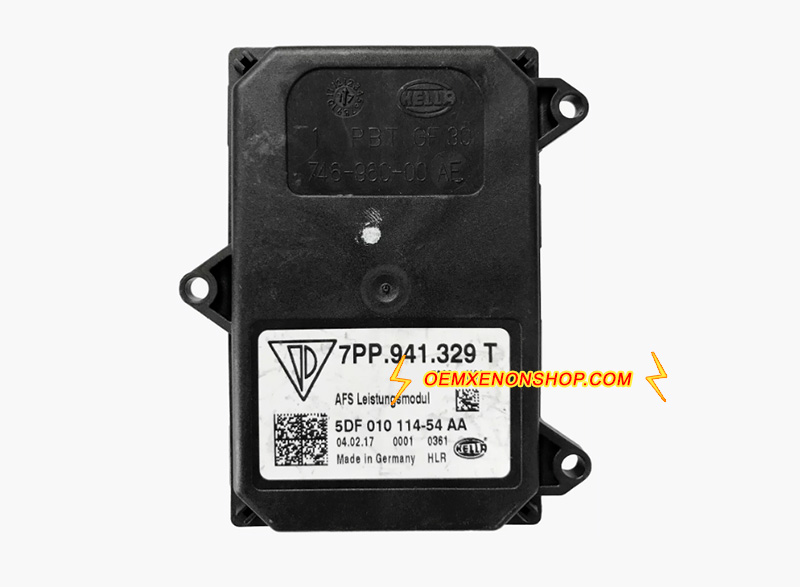 2015-2018 Porsche Macan 95B Bi-Xenon HeadLight AFS Leistungsmodul Control Unit Module 7PP941329T , 5DF010114-54 AA