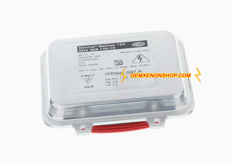 2014-2016 Porsche Panamera 970.2 G1 OEM Bi-Xenon AFS HID Xenius HeadLight Ballast Control Unit Module 5DV009610-10 , 7PP941597 , 5DV009720-10 , 7PP941597A