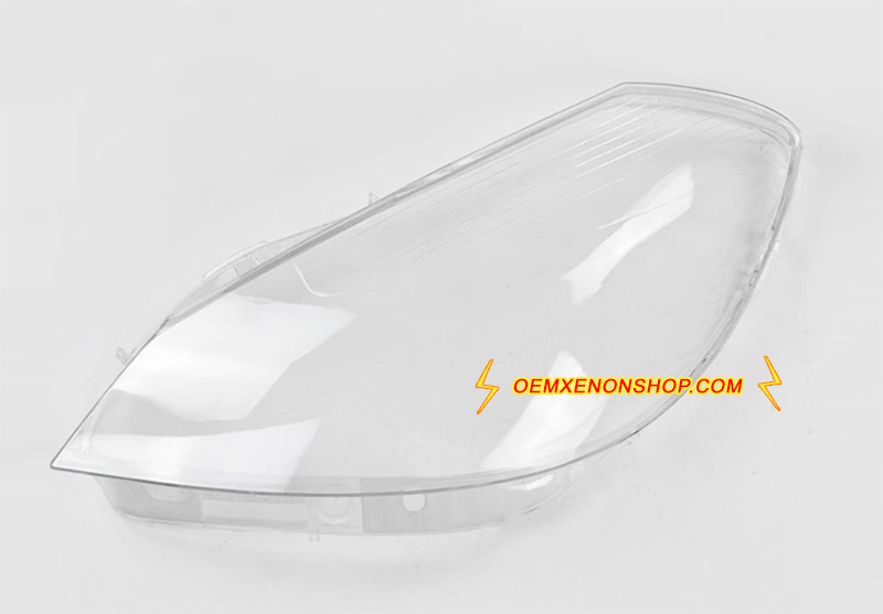 2006-2009 Renault Clio III Mk3 RS 197 200 OEM HID Bi-Xenon Projector Halogen Headlight Lens Cover Plastic Lenses Glasses Protector Replacement 260108921R , 89905934 , 8200244899 , 89900159 , 8200689299 , 89901631 , 8200261613 , 89900163 , 0001492809