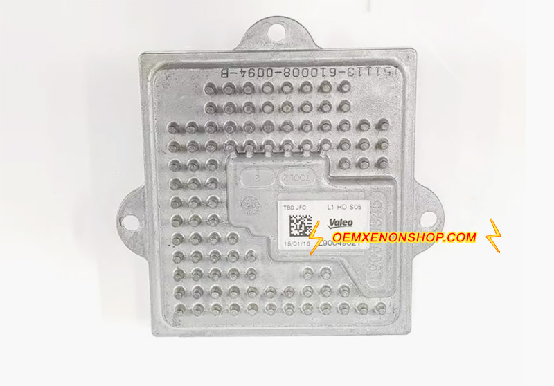 2016-2023 Renault Espace MK5 V Full LED Bi-Projector HeadLight Control Unit Module L90049021, 3001, L1HDS05 , 6100080094