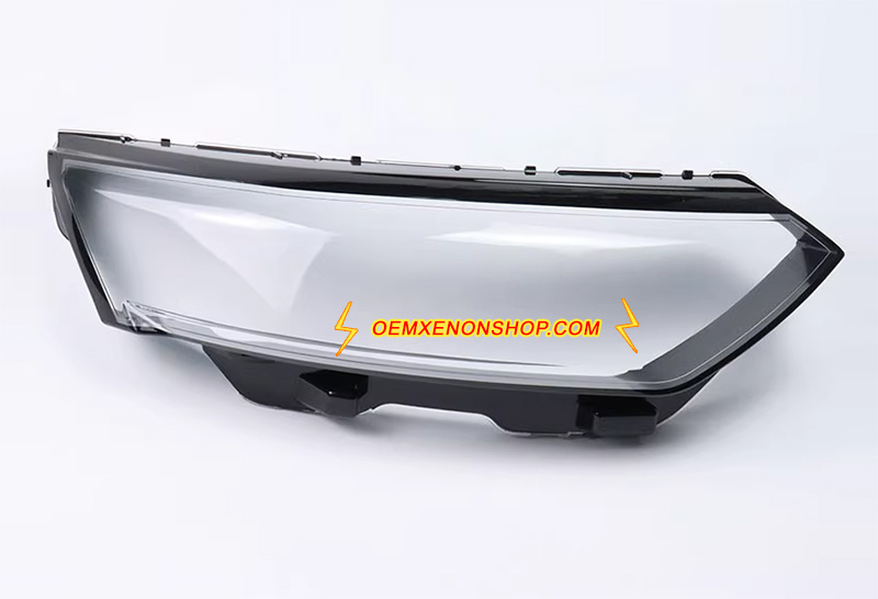 2017-2023 Renault Koleos Mk2 Samsung QM6 Full LED Projector Headlight Lens Cover Plastic Lenses Glasses Protector Replacement 260608511R , 90068953 , 260109351R , 90068954