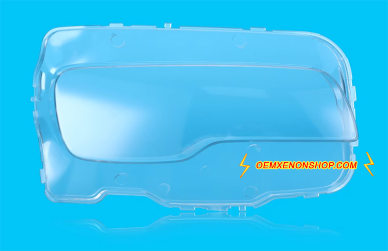 2015-2020 Rolls Royce Ghost Mk1 Series II Full LED Headlight Lens Cover Plastic Lenses Glasses Protector Replacement 63127351914, 63127351913, 63127351915, 63117351788 , 7351787 , 63117486854 , 63127351916 , 63117349998 , 63117349997 , 63117351787 , 63117351917