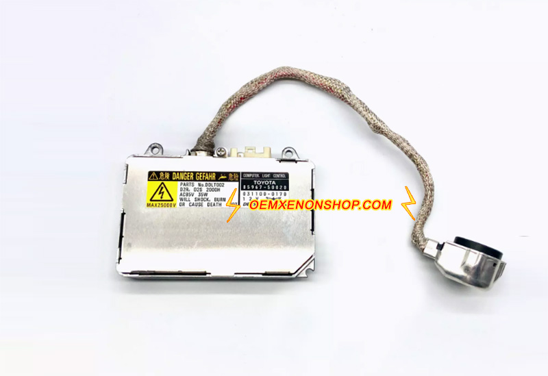 2004-2007 Scion xB XP30 Toyota bB NCP30 JDM HID Xenon Headlight Dipped Beam Ballast Control Unit Module 85967-07010, 85967-0E020, 85967-51010, 99763118300, DDLT002, KDLT002 , 031100-0171 , 85967-53020 , 39000-76943 , 81107-51050 , SBL-OR520, SHL-B-1-C-003 , GS1G510H3 , 84965AG000, 85967-50020, 39000-16488, 85967-30040, 85967-08010 , 85967-30050, 85967-28010, 2C54-13C170-AA, 85967-33010, 39000-16408, 39000-61970, 85967-41010, YWC500060, 81107-33350